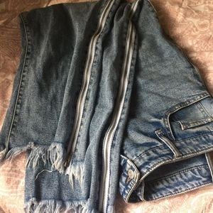 Wild Fable Zipper Mom Jeans